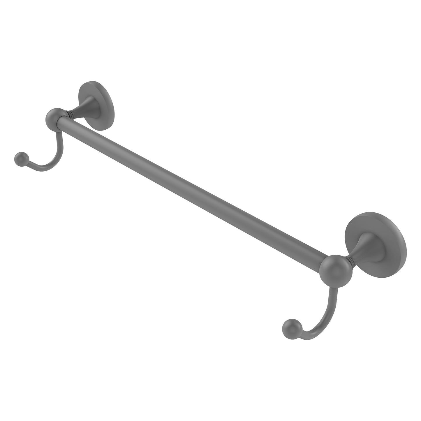 Allied Brass SL-41-30-HK-GYM Shadwell 30" Matte Gray Towel Bar