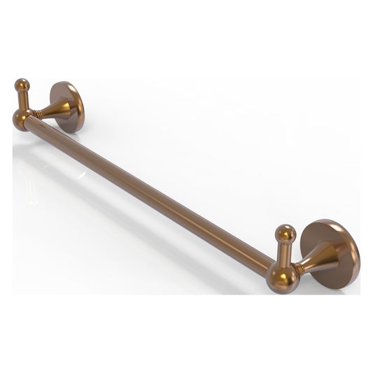 Allied Brass SL-41-30-PEG-BBR Shadwell 30" Brushed Bronze Towel Bar