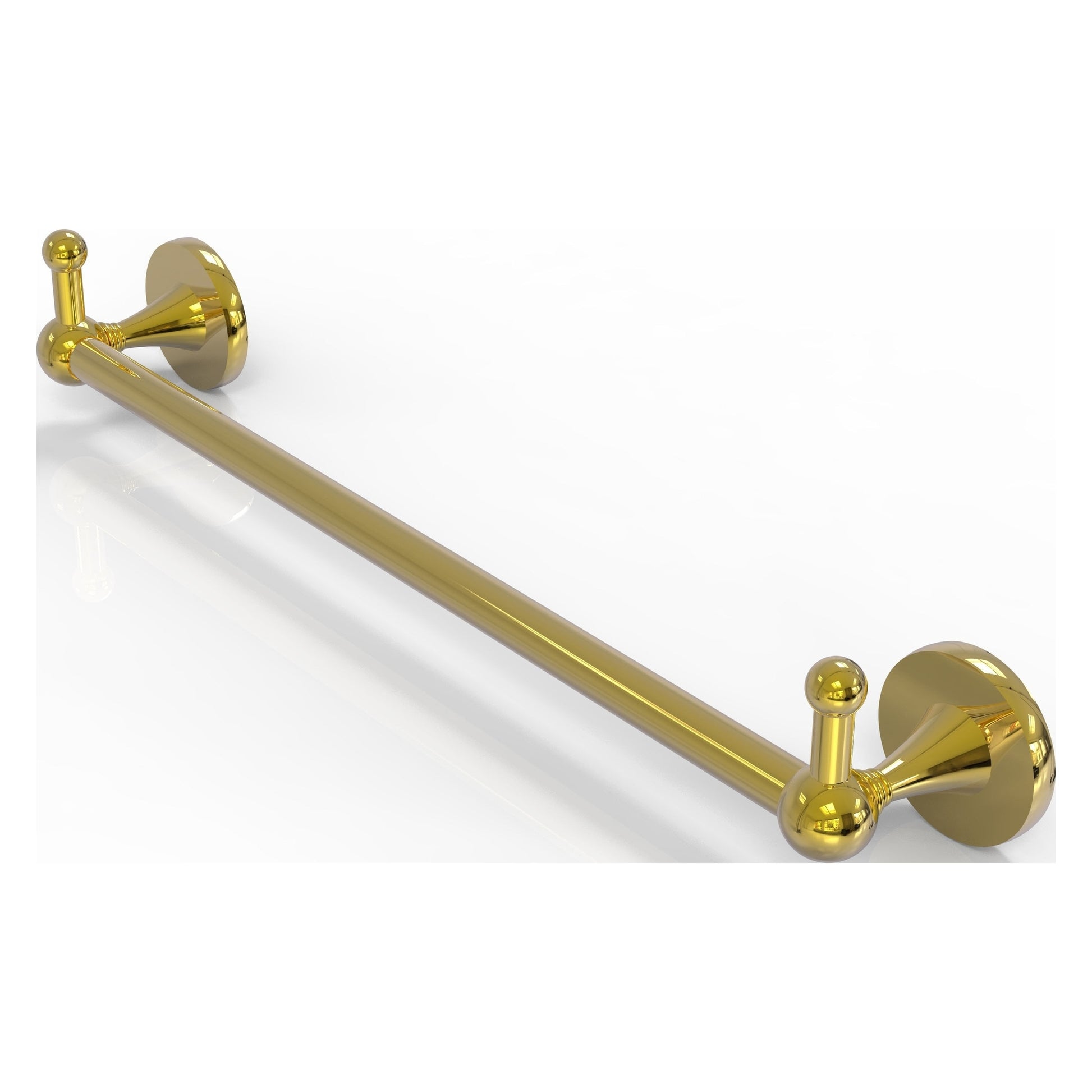 Allied Brass SL-41-30-PEG-PB Shadwell 30" Polished Brass Towel Bar