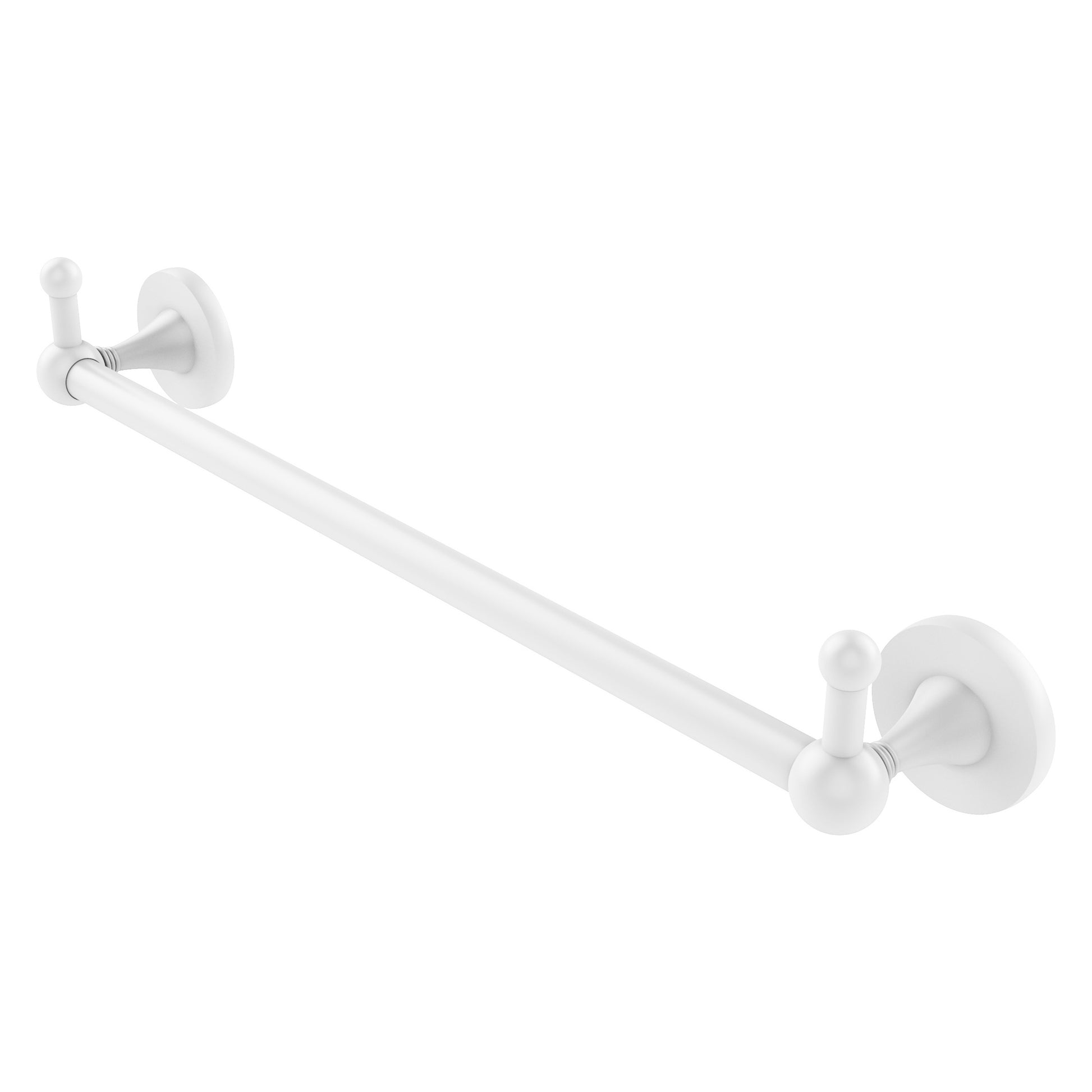 Allied Brass SL-41-30-PEG-WHM Shadwell 30" Matte White Towel Bar