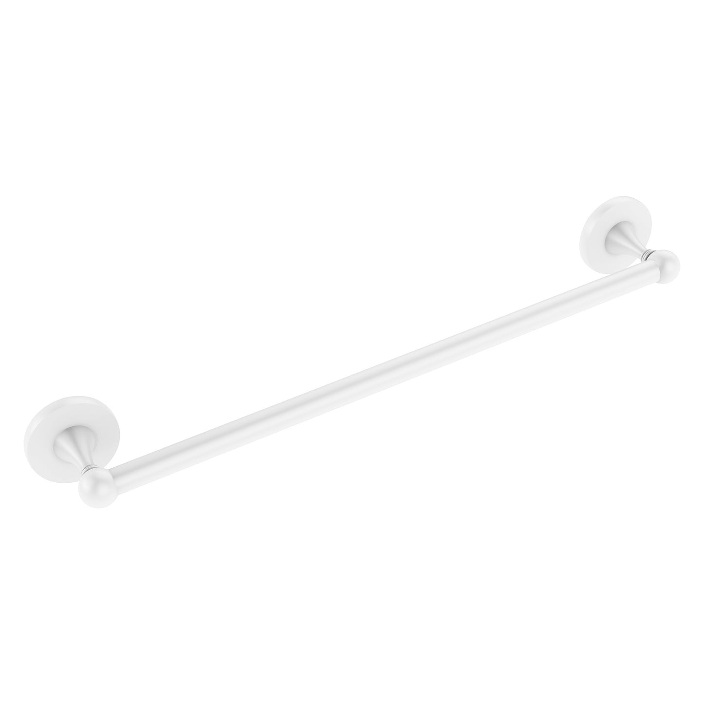 Allied Brass SL-41-30-WHM Shadwell 30" Matte White Towel Bar