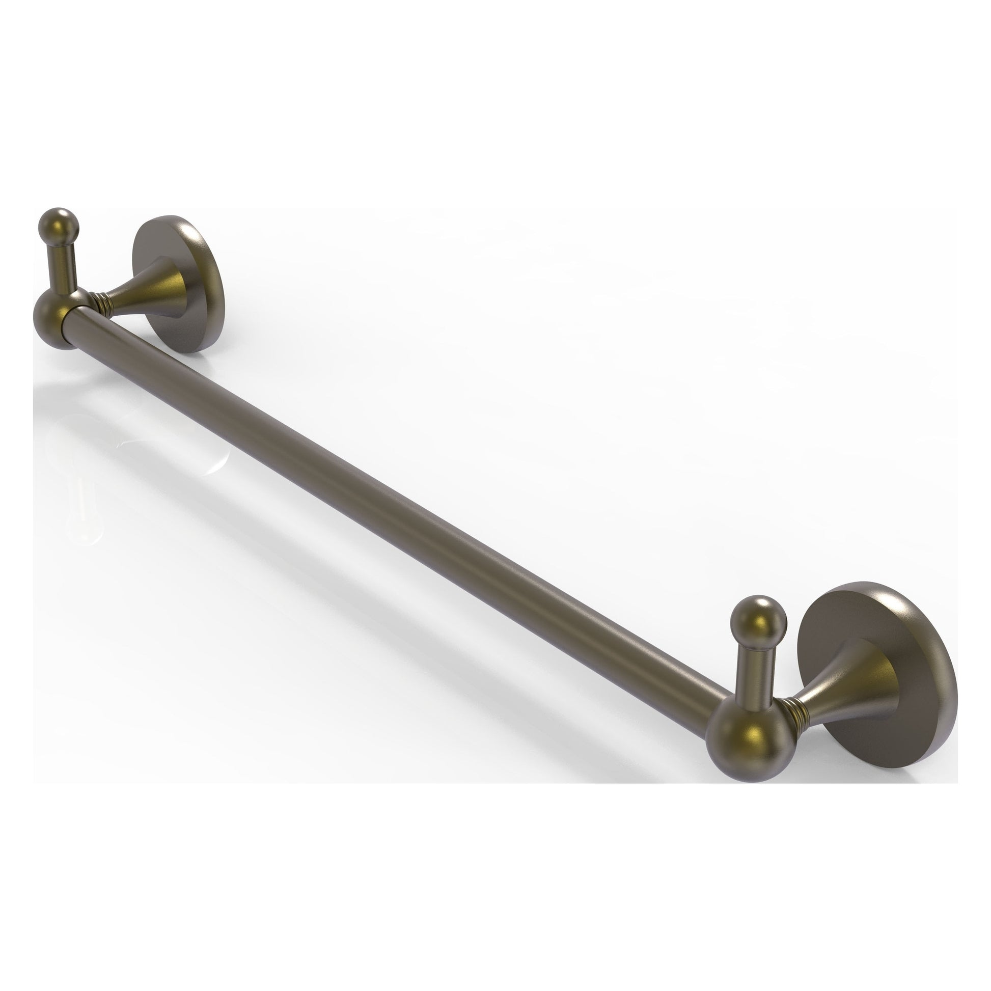 Allied Brass SL-41-36-PEG-ABR Shadwell 36" Antique Brass Towel Bar