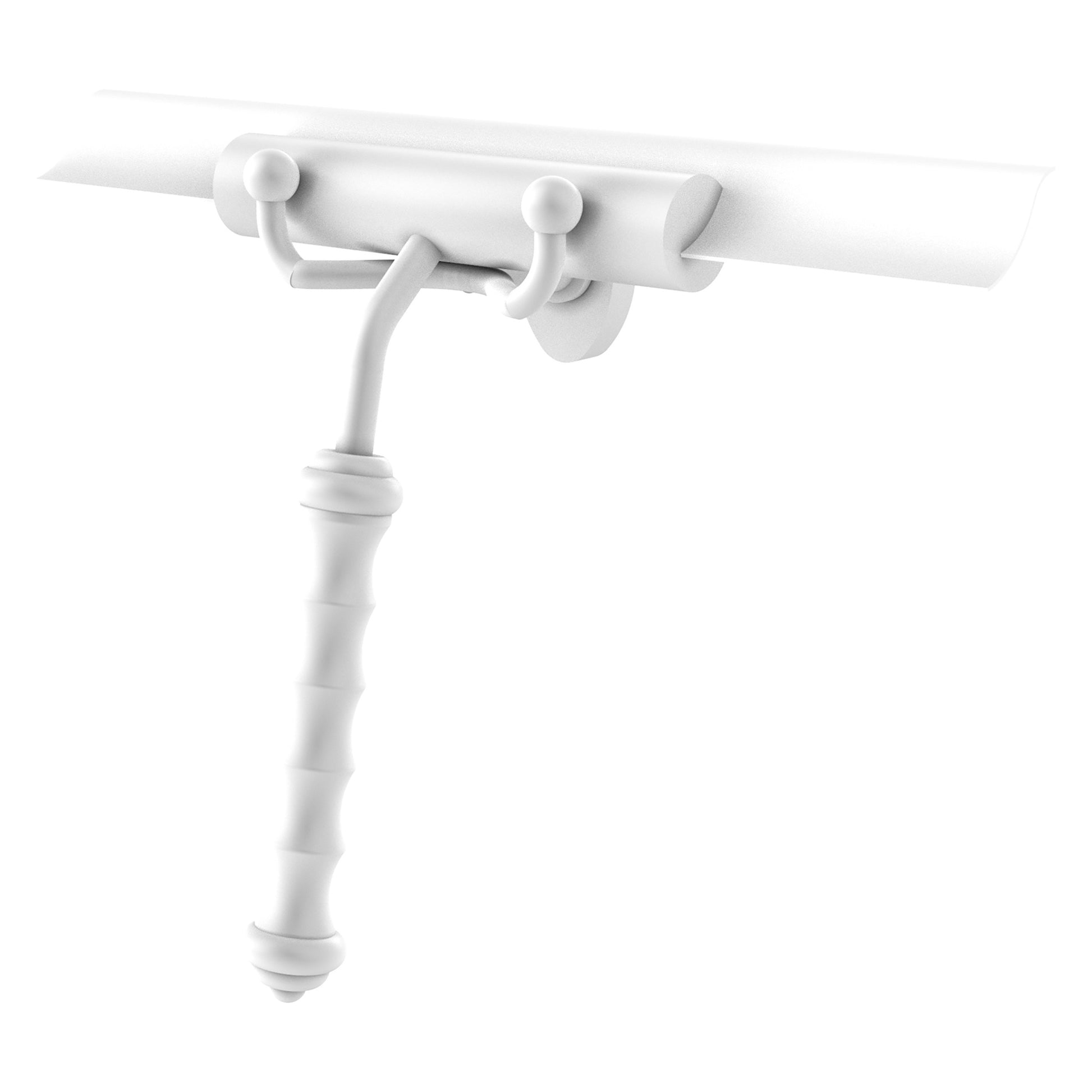 Allied Brass SQ-10-WHM Matte White Squeegee