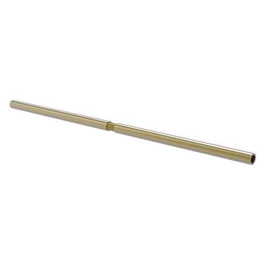Allied Brass SR-72-SBR 72" Satin Brass Shower Curtain Brackets and Rods
