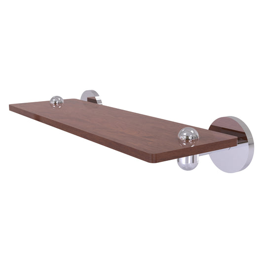 Allied Brass TA-1-16-IRW-PC Tango 16" Polished Chrome Ironwood Shelf
