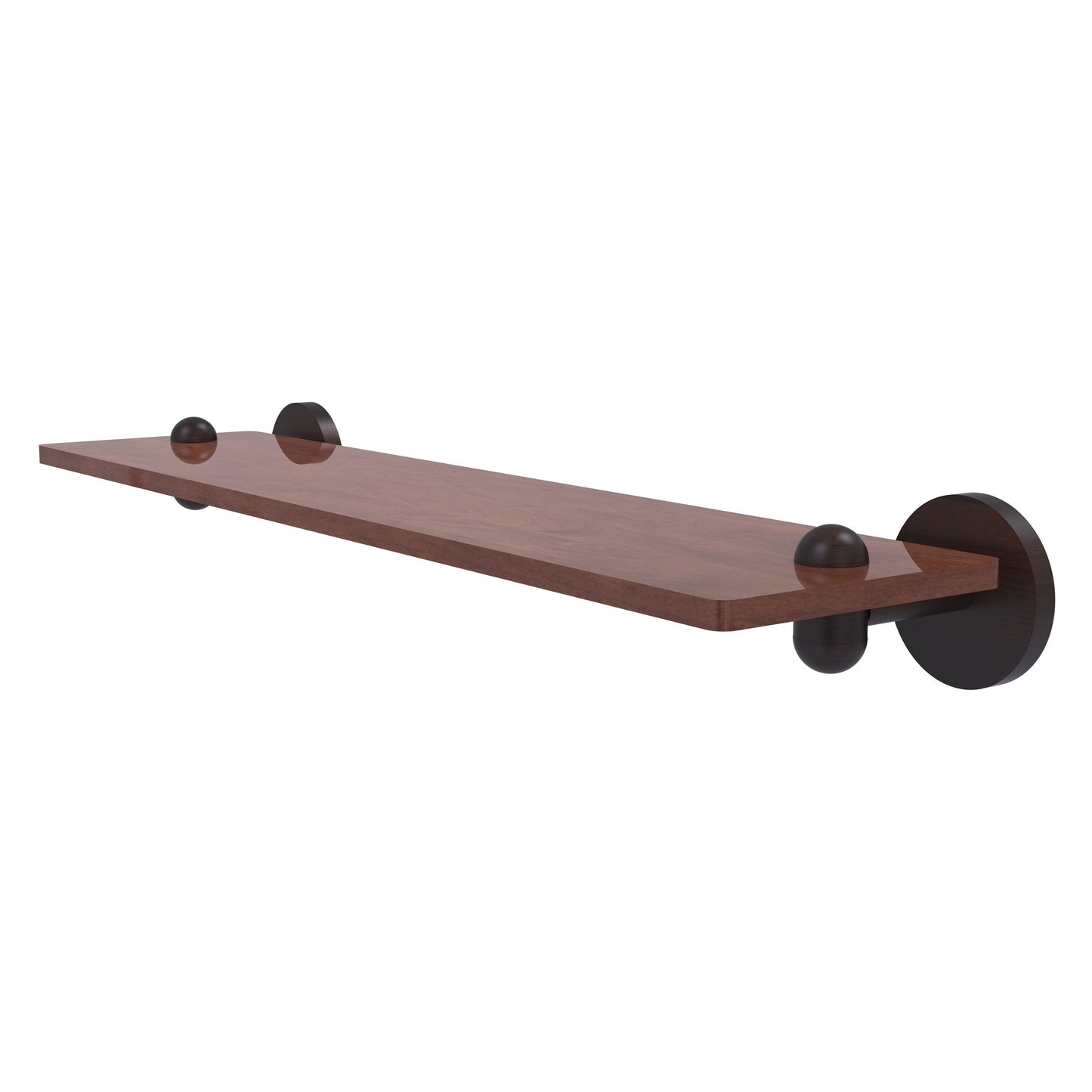 Allied Brass TA-1-22-IRW-VB Tango 22" Venetian Bronze Ironwood Shelf