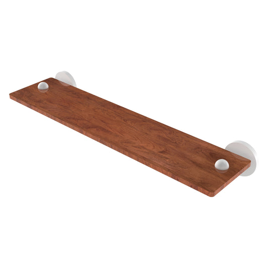 Allied Brass TA-1-22-IRW-WHM Tango 22" Matte White Ironwood Shelf