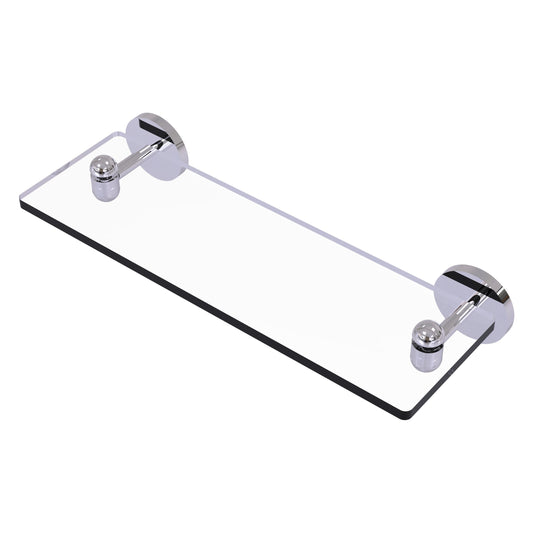 Allied Brass TA-1/16-PC Tango 16" Polished Chrome Glass Shelf