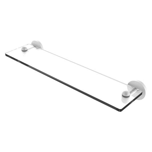 Allied Brass TA-1/22-GYM Tango 22" Matte Gray Glass Shelf