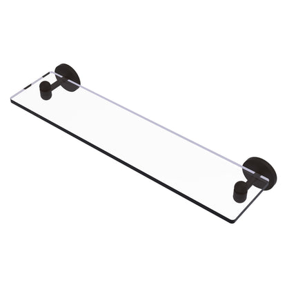 Allied Brass TA-1/22-ORB Tango 22" Oil Rubbed Bronze Glass Shelf