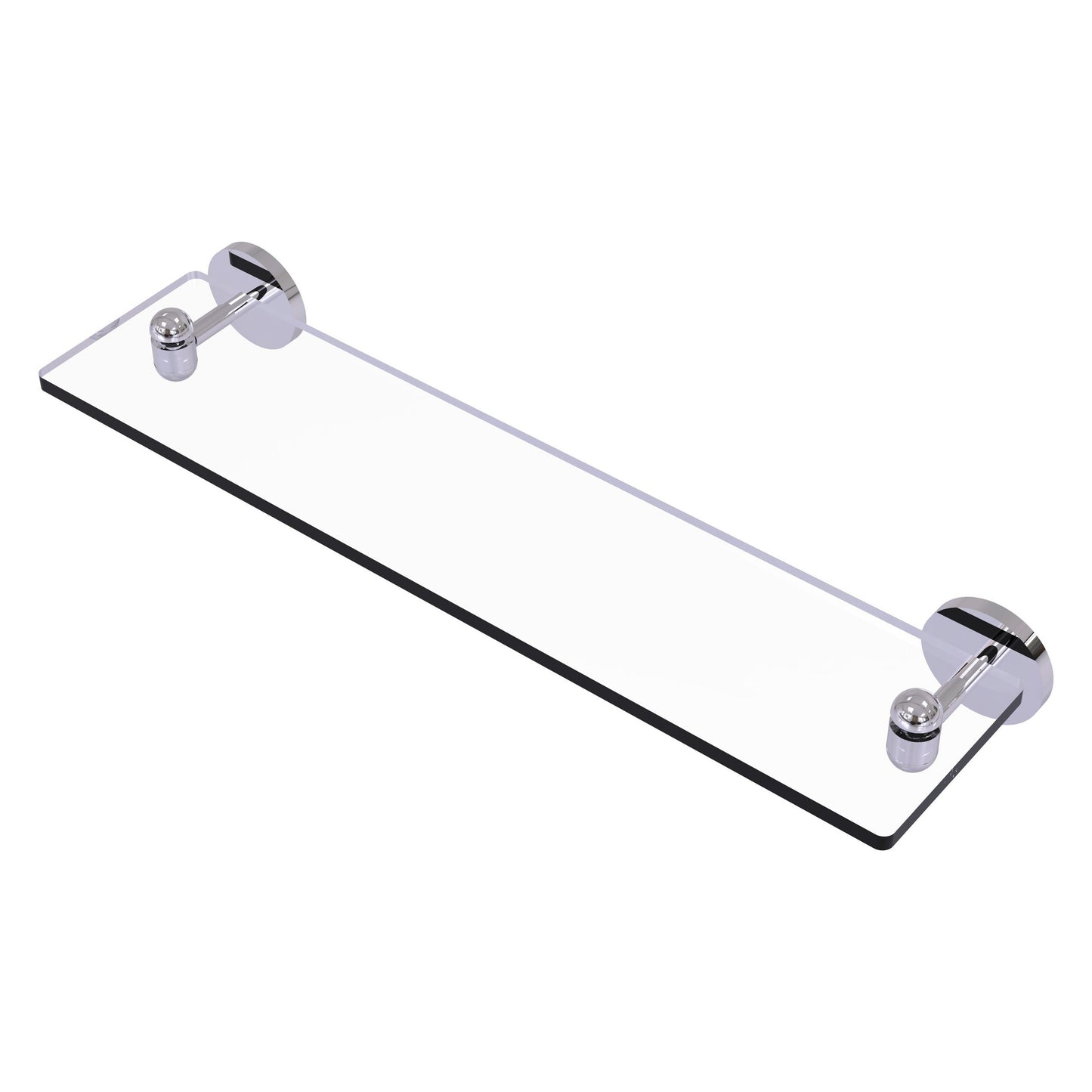 Allied Brass TA-1/22-PC Tango 22" Polished Chrome Glass Shelf
