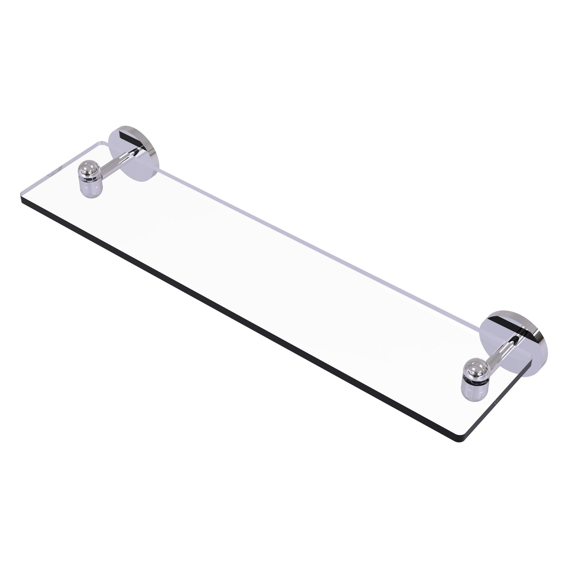 Allied Brass TA-1/22-PC Tango 22" Polished Chrome Glass Shelf