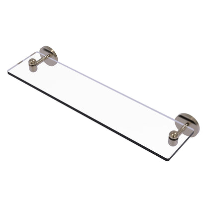 Allied Brass TA-1/22-PEW Tango 22" Antique Pewter Glass Shelf