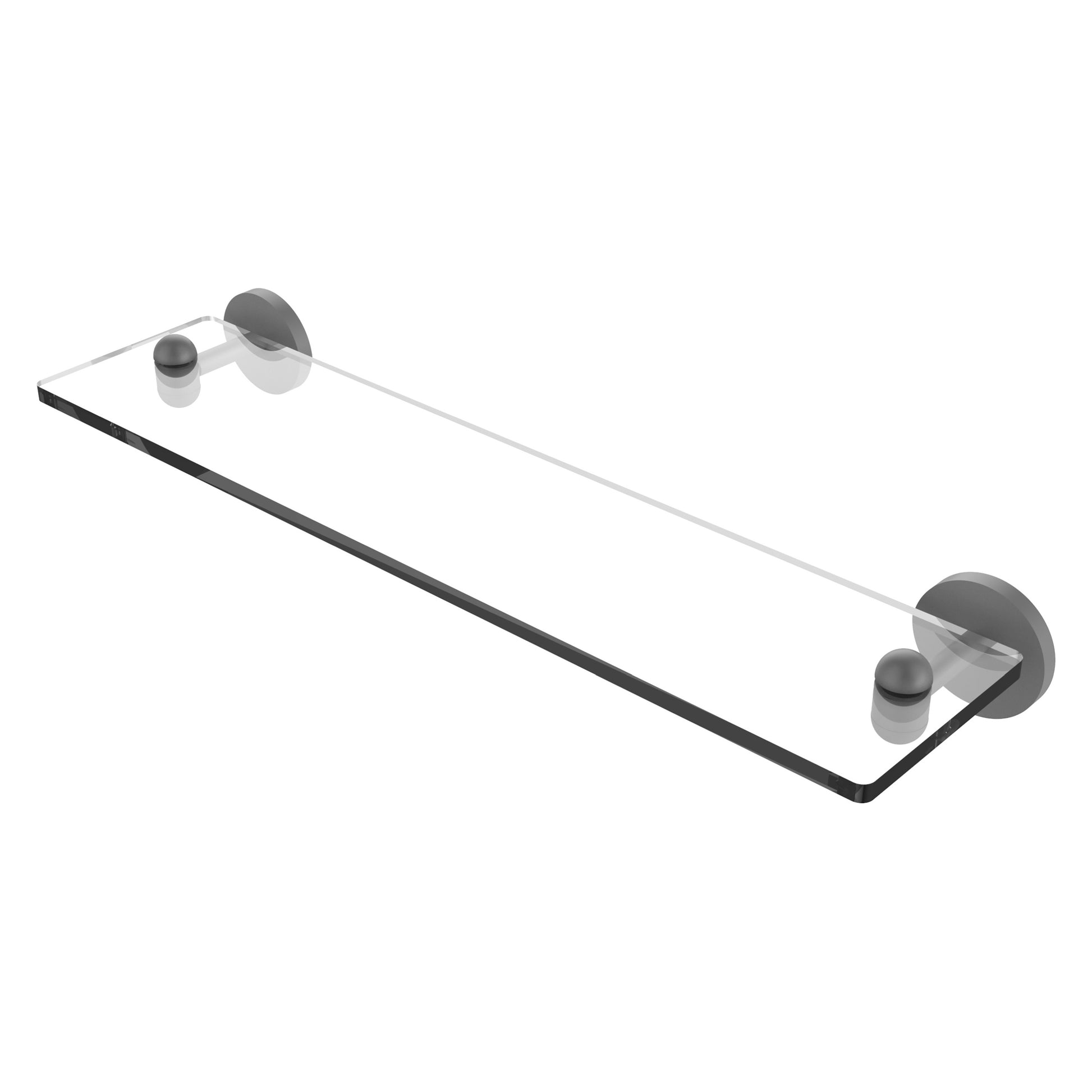 Allied Brass TA-1/22-WHM Tango 22" Matte White Glass Shelf
