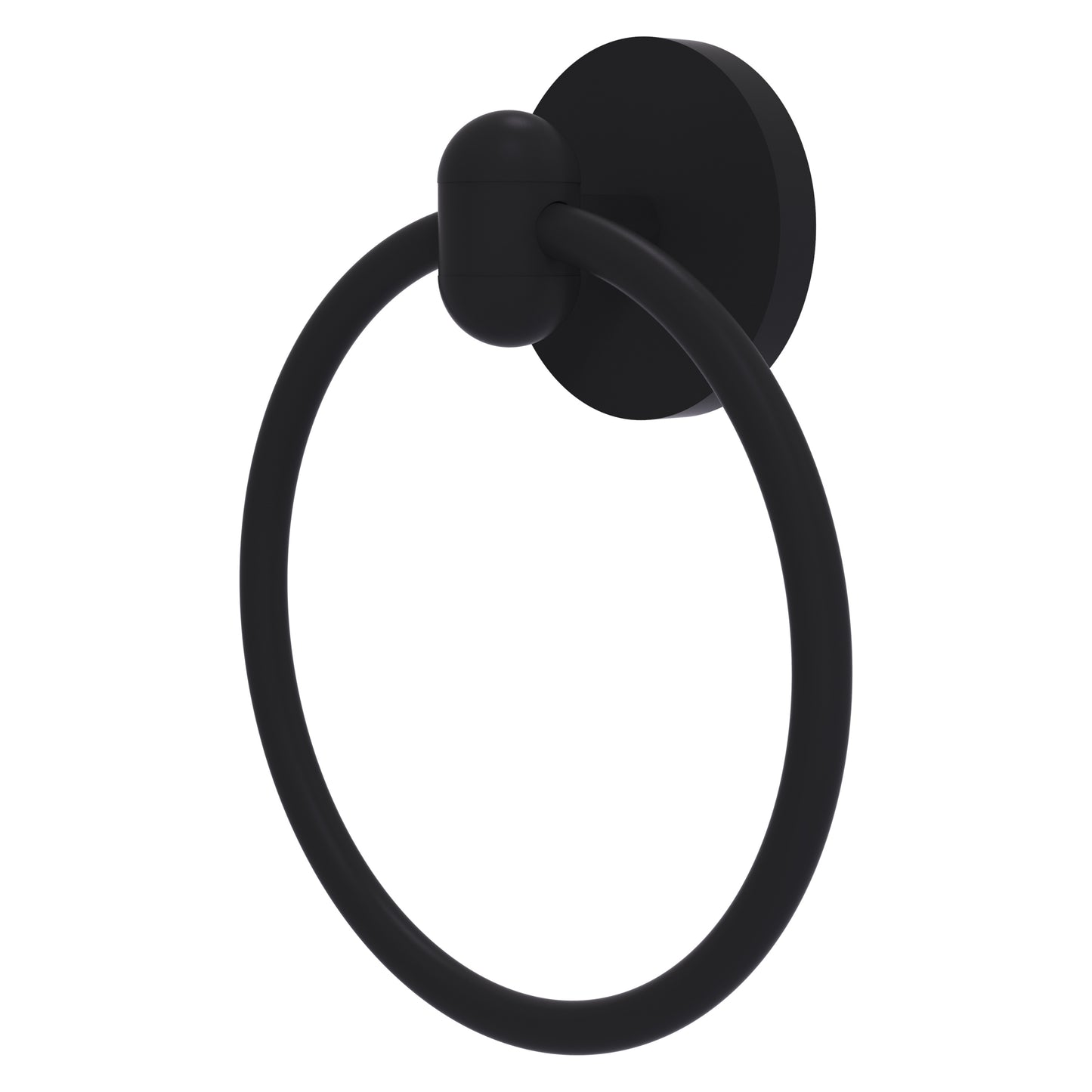 Allied Brass TA-16-BKM Tango Matte Black Towel Ring