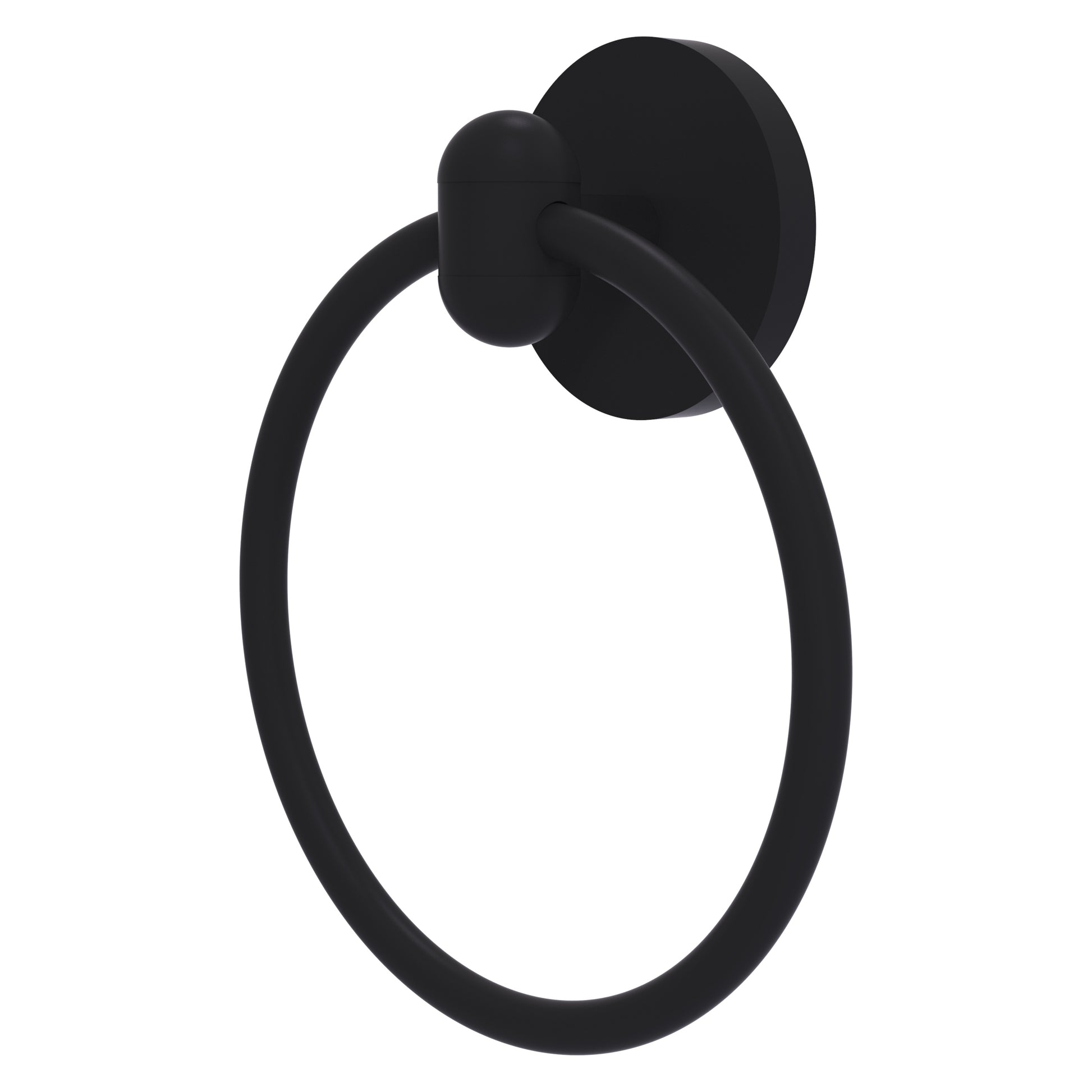 Allied Brass TA-16-BKM Tango Matte Black Towel Ring