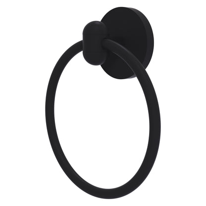 Allied Brass TA-16-BKM Tango Matte Black Towel Ring
