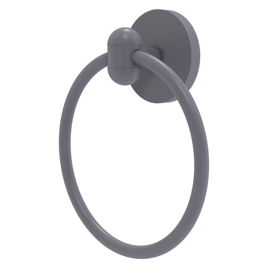 Allied Brass TA-16-GYM Tango Matte Gray Towel Ring