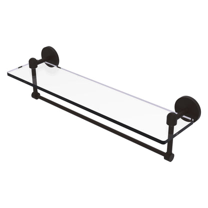 Allied Brass TA-1TB/22-ORB Tango 22" Oil Rubbed Bronze Glass Shelf