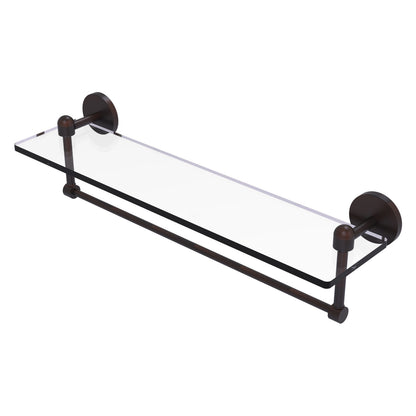 Allied Brass TA-1TB/22-VB Tango 22" Venetian Bronze Glass Shelf