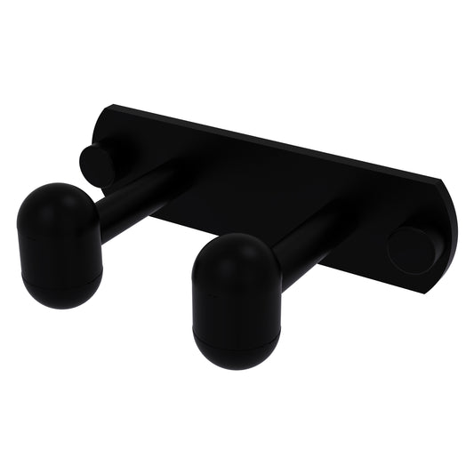Allied Brass TA-20-2-BKM Tango 2-Position Matte Black Multi Hooks