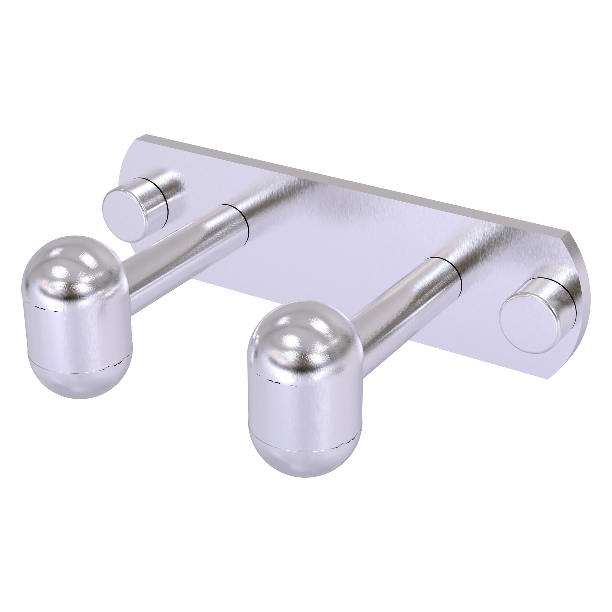 Allied Brass TA-20-2-SCH Tango 2-Position Satin Chrome Multi Hooks