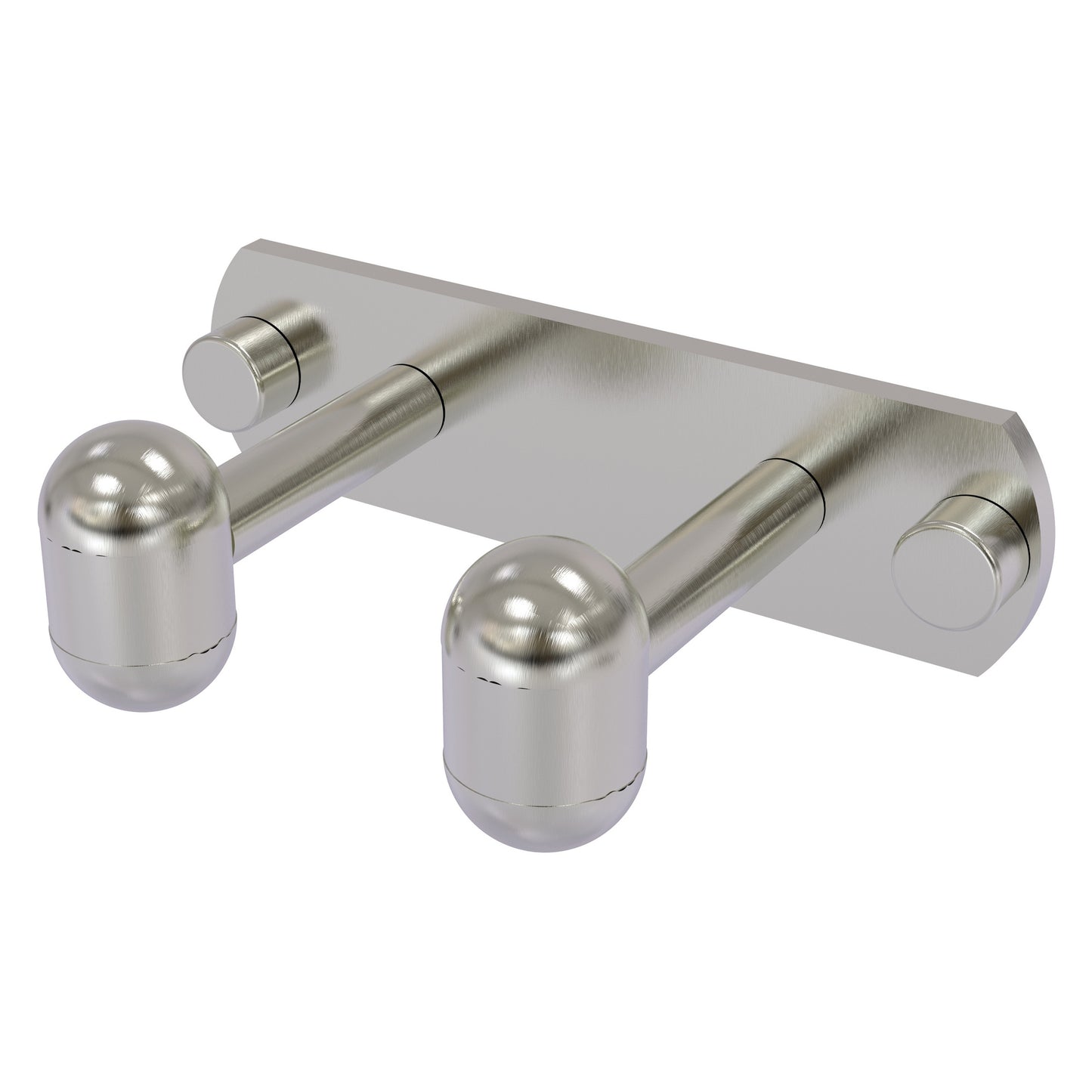 Allied Brass TA-20-2-SN Tango 2-Position Satin Nickel Multi Hooks