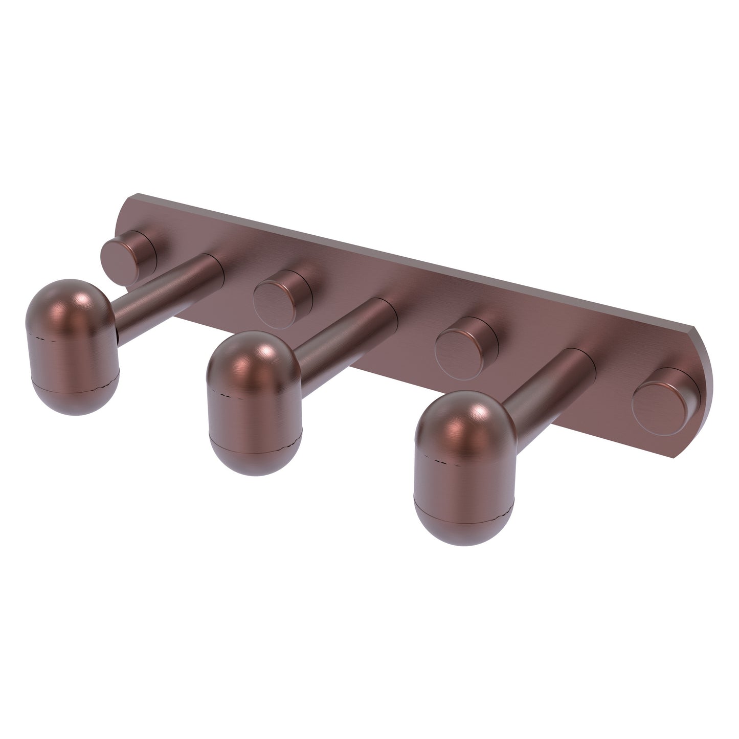 Allied Brass TA-20-3-CA Tango 3-Position Antique Copper Multi Hooks