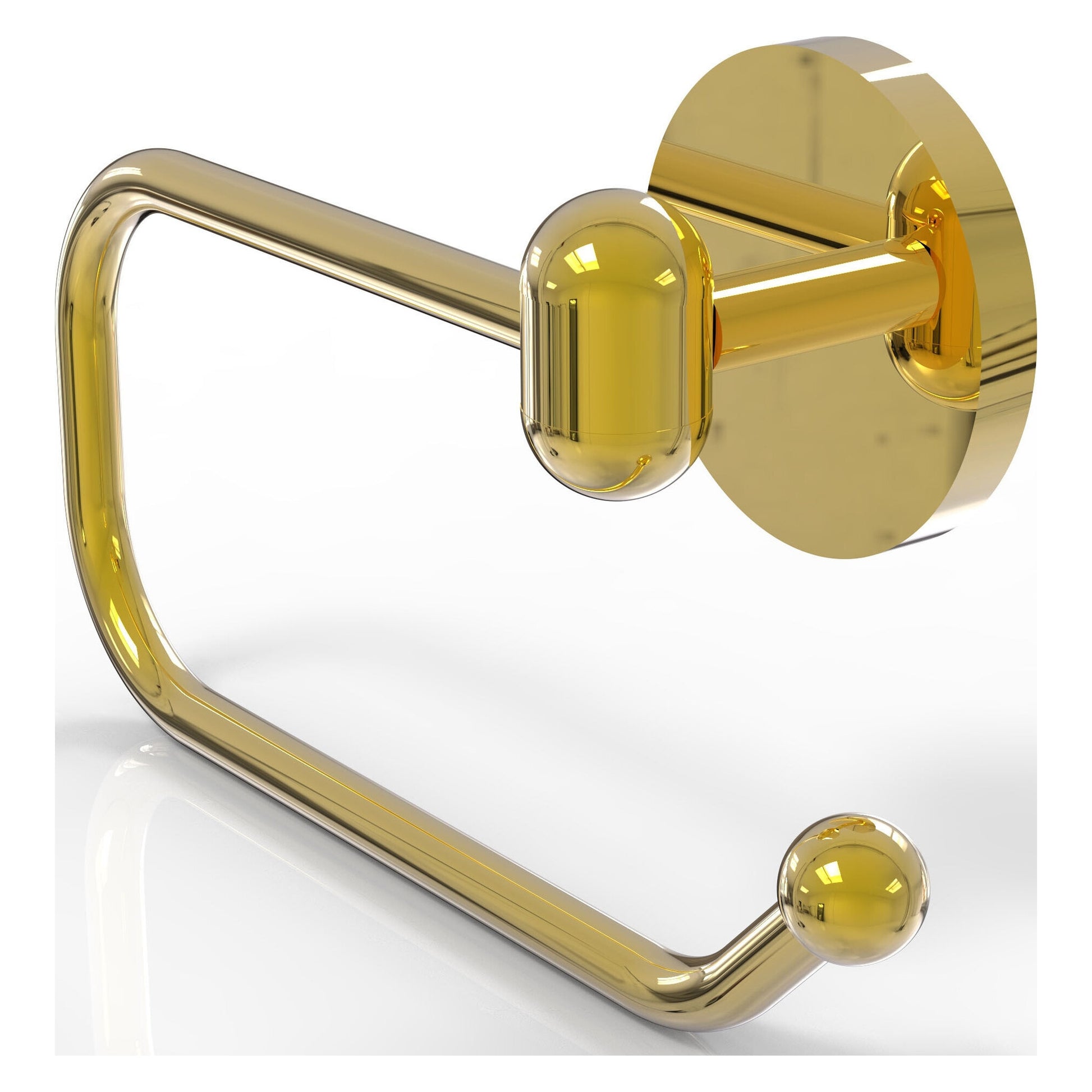 Allied Brass TA-24E-PB Tango Polished Brass Toilet Tissue Holder