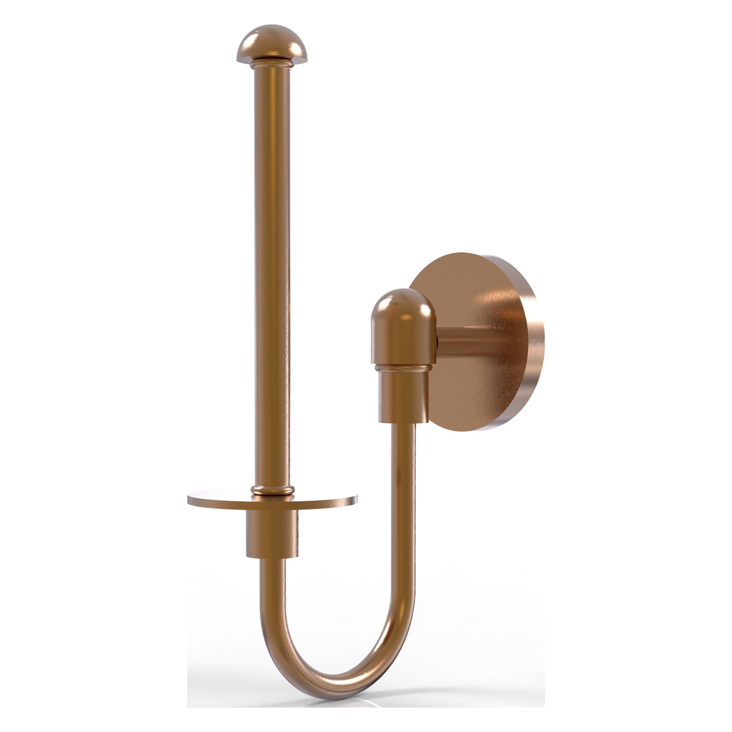 Allied Brass TA-24U-BBR Tango Brushed Bronze Toilet Tissue Holder