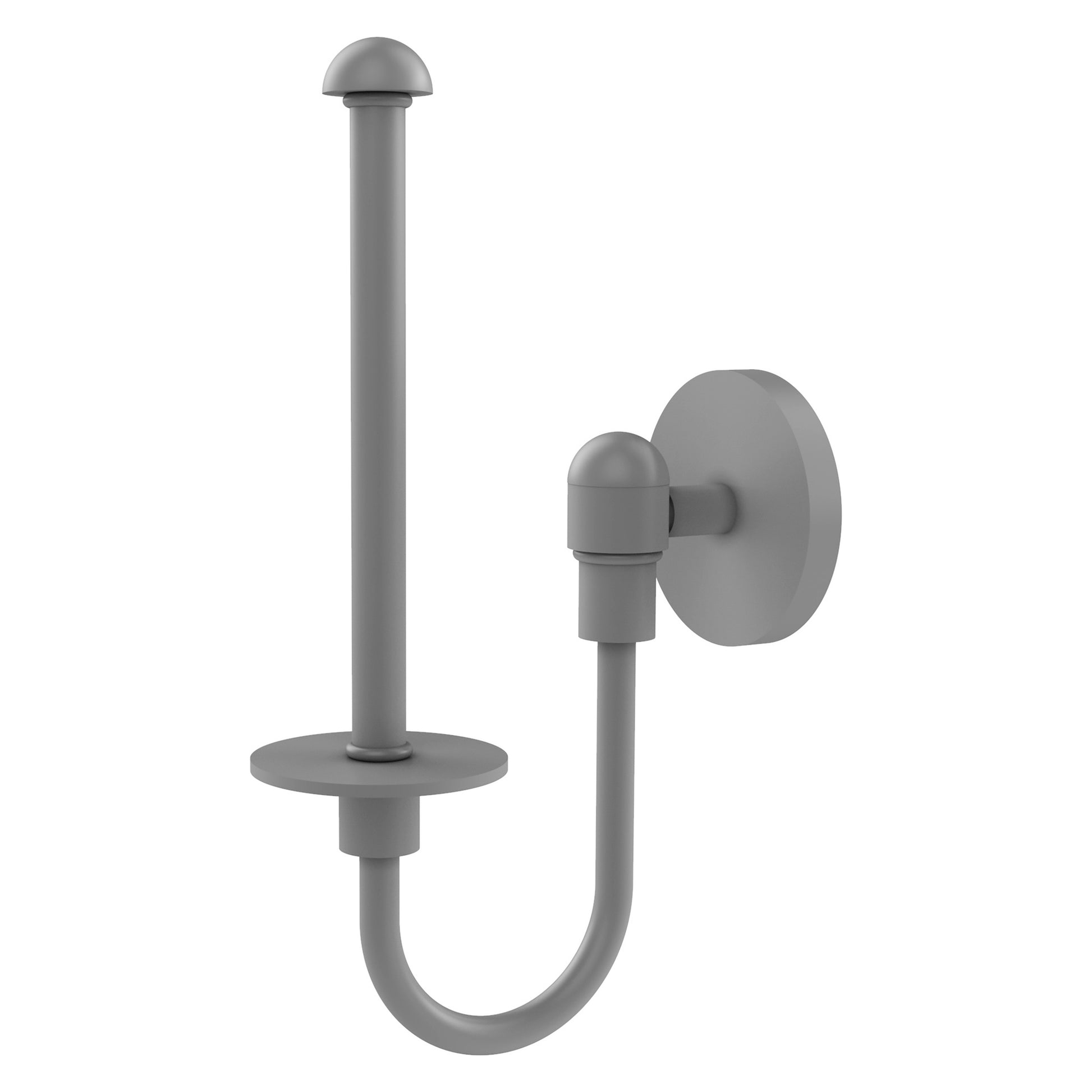 Allied Brass TA-24U-GYM Tango Matte Gray Toilet Tissue Holder