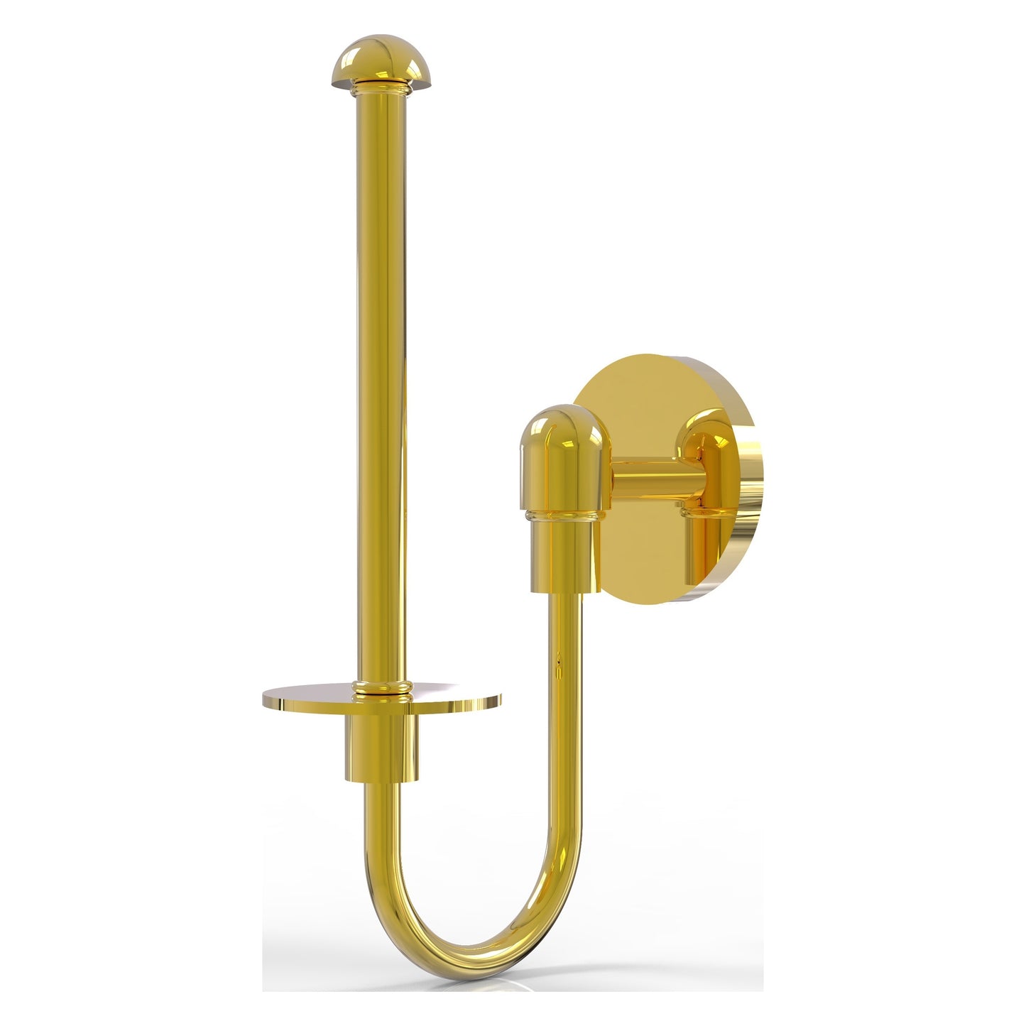 Allied Brass TA-24U-PB Tango Polished Brass Toilet Tissue Holder