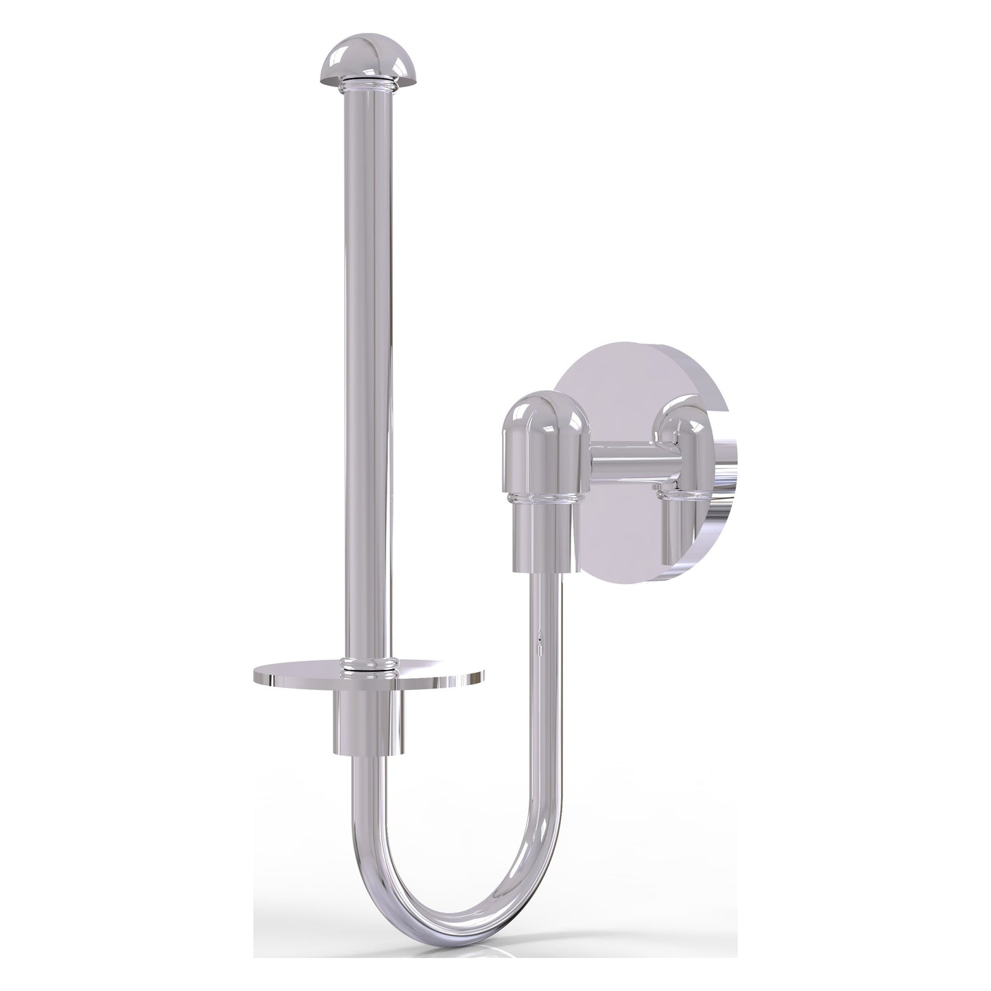 Allied Brass TA-24U-PC Tango Polished Chrome Upright Toilet Tissue Holder