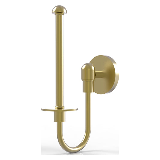 Allied Brass TA-24U-SBR Tango Satin Brass Upright Toilet Tissue Holder