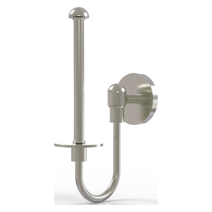 Allied Brass TA-24U-SN Tango Satin Nickel Upright Toilet Tissue Holder