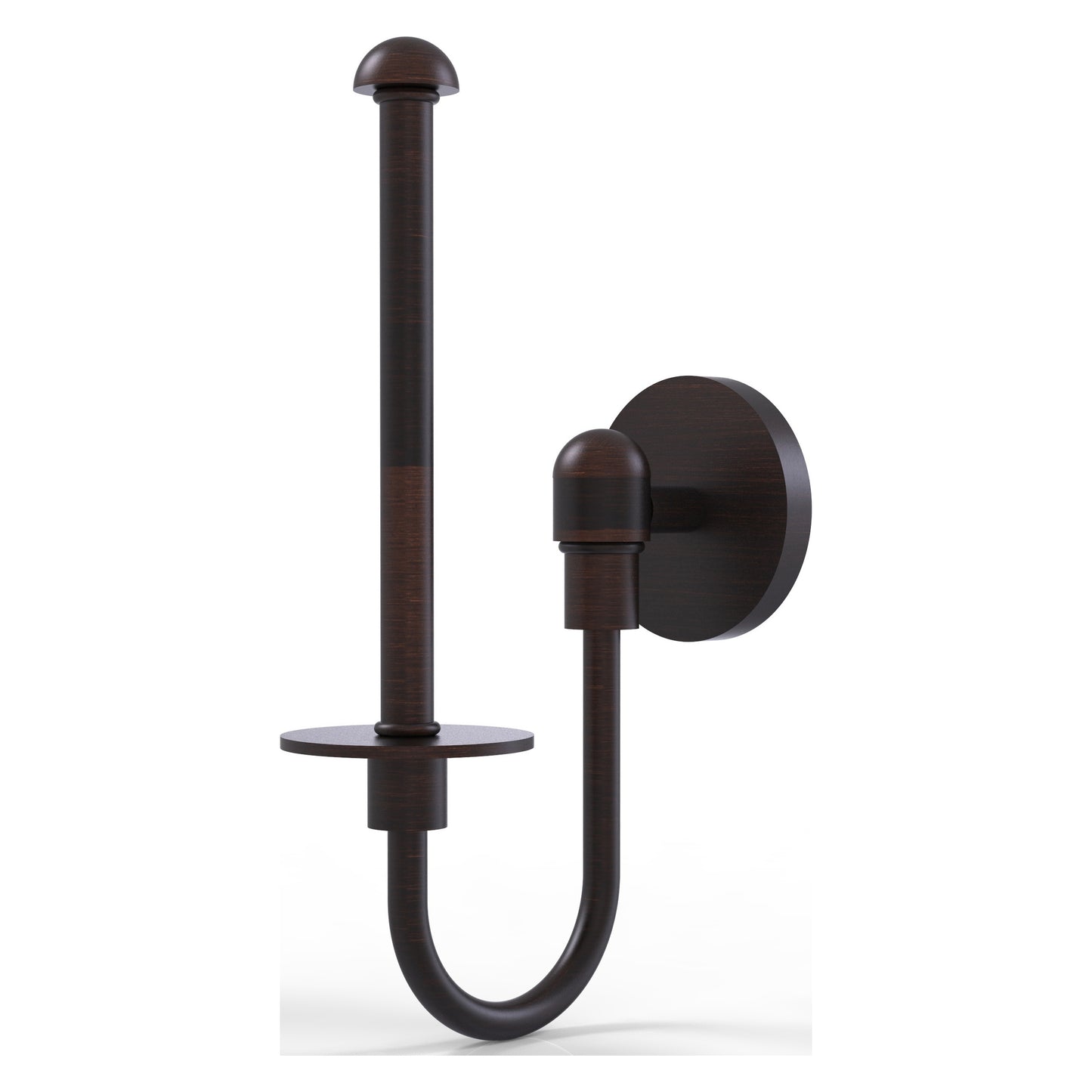 Allied Brass TA-24U-VB Tango Venetian Bronze Upright Toilet Tissue Holder