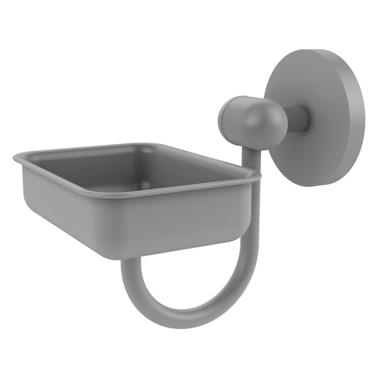 Allied Brass TA-32-GYM Tango Matte Gray Wall Mounted Soap Dish
