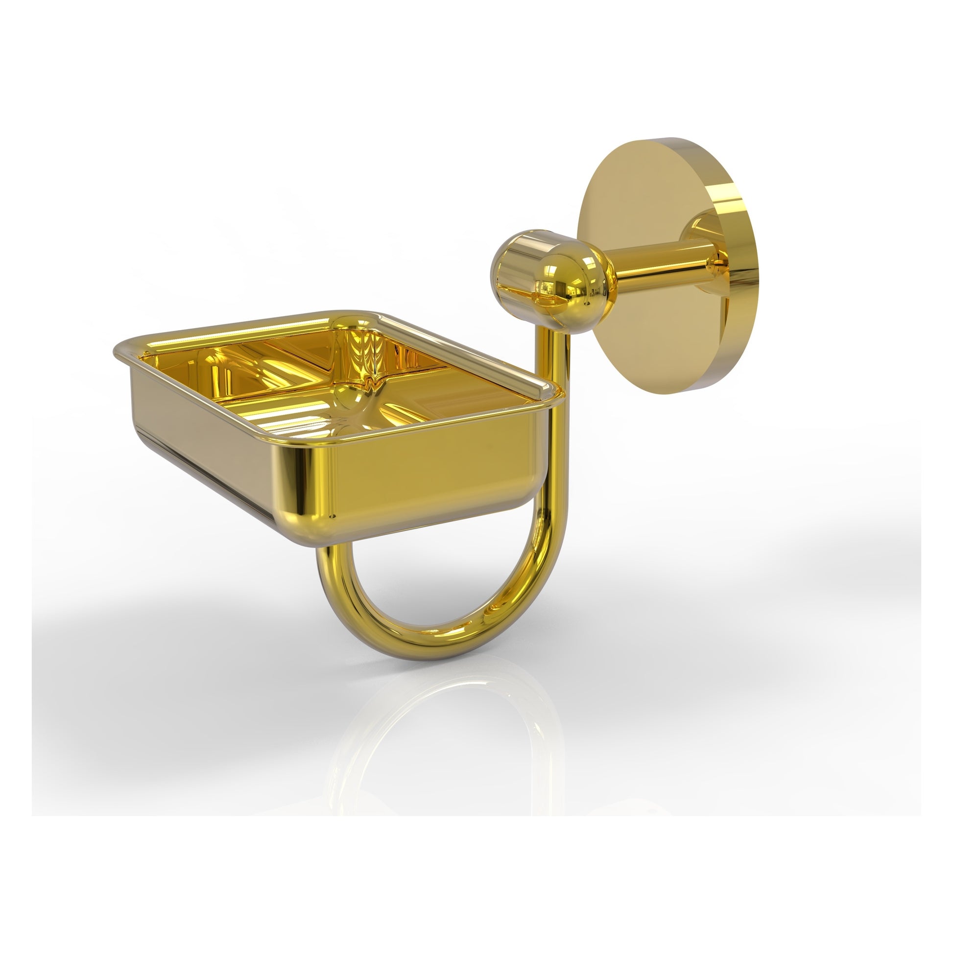 Allied Brass TA-32-PB Tango Polished Brass Wall Mounted Soap Dish