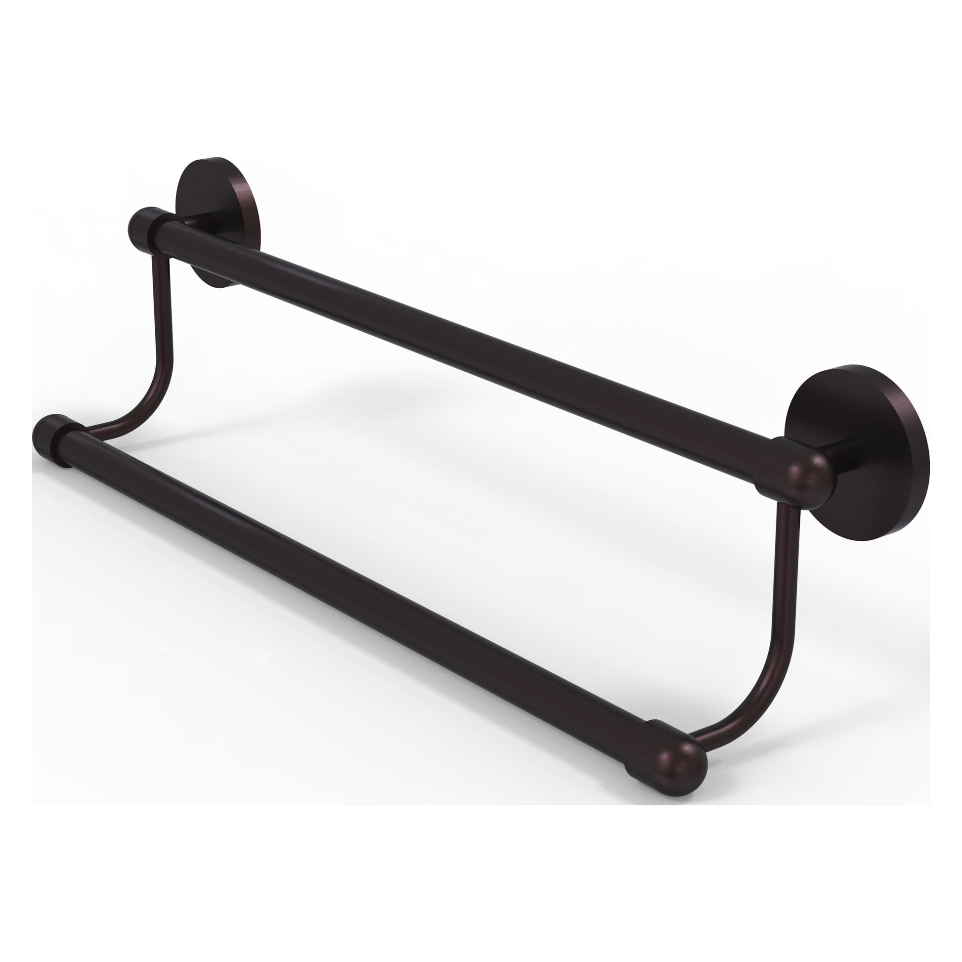 Allied Brass TA-72/24-ABZ Tango 24" Antique Bronze Double Towel Bar