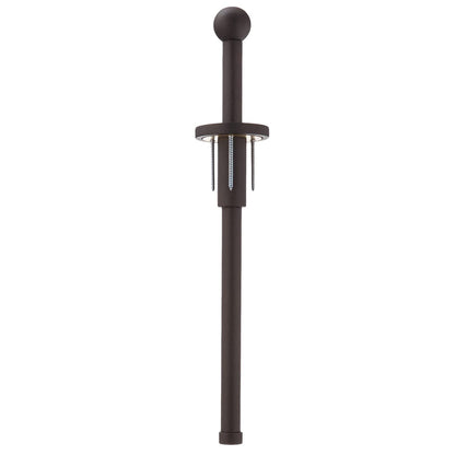Allied Brass TD-23-ABZ Antique Bronze Traditional Retractable Pullout Garment Rod
