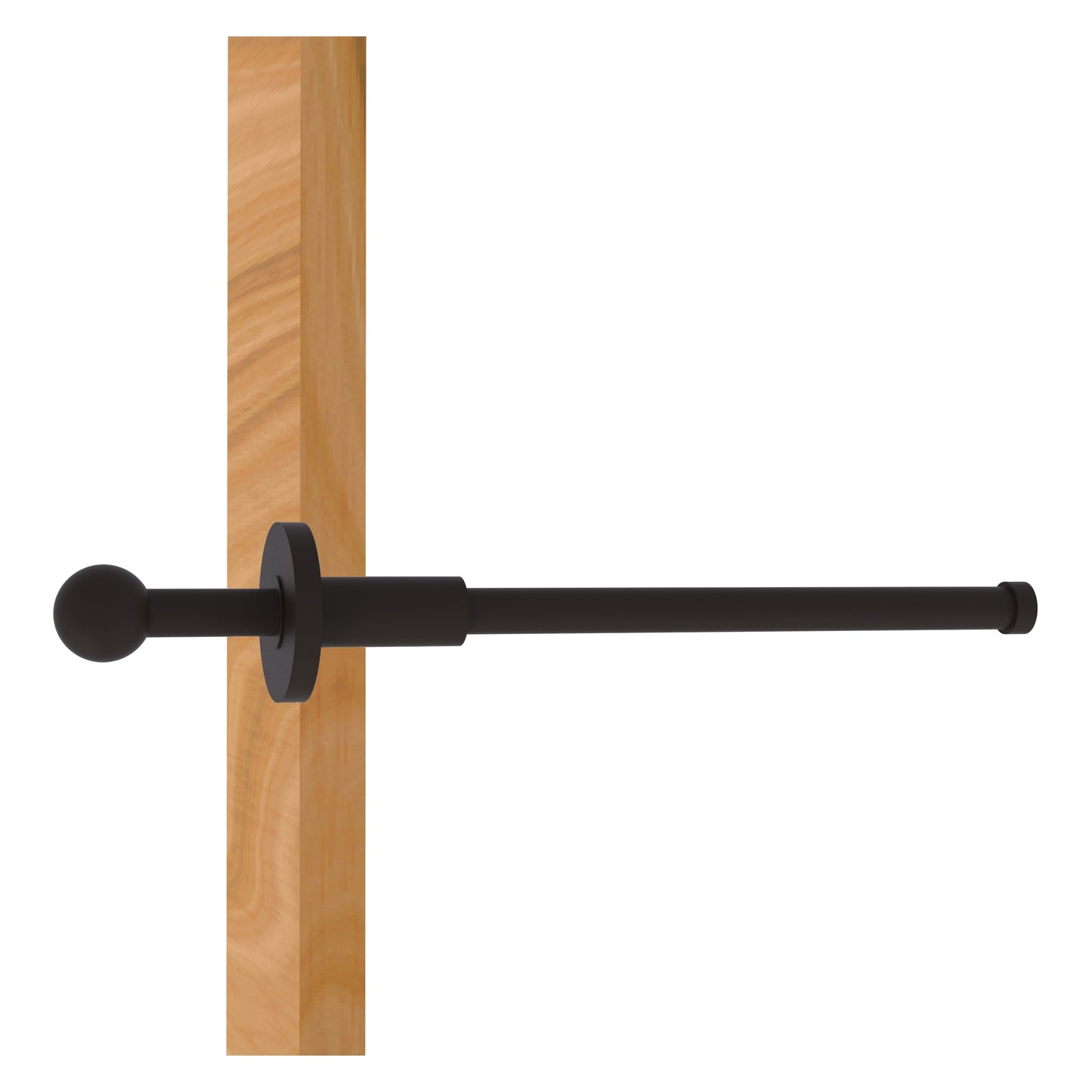 Allied Brass TD-23-ORB Oil Rubbed Bronze Traditional Retractable Pullout Garment Rod
