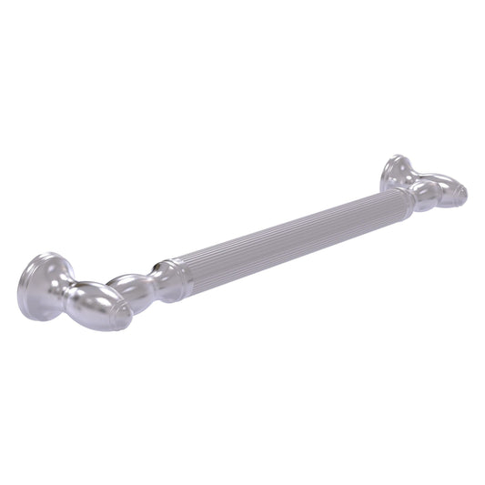 Allied Brass TD-GRR-32-SCH 32" Satin Chrome Reeded Grab Bar