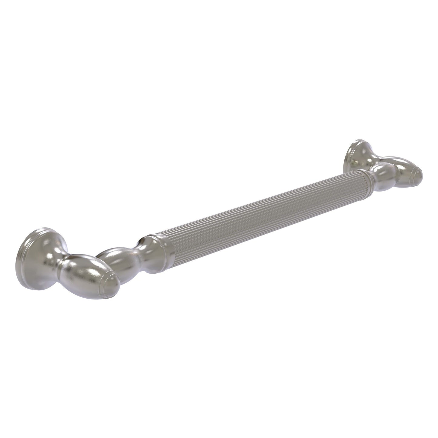 Allied Brass TD-GRR-36-SN 36" Satin Nickel Reeded Grab Bar