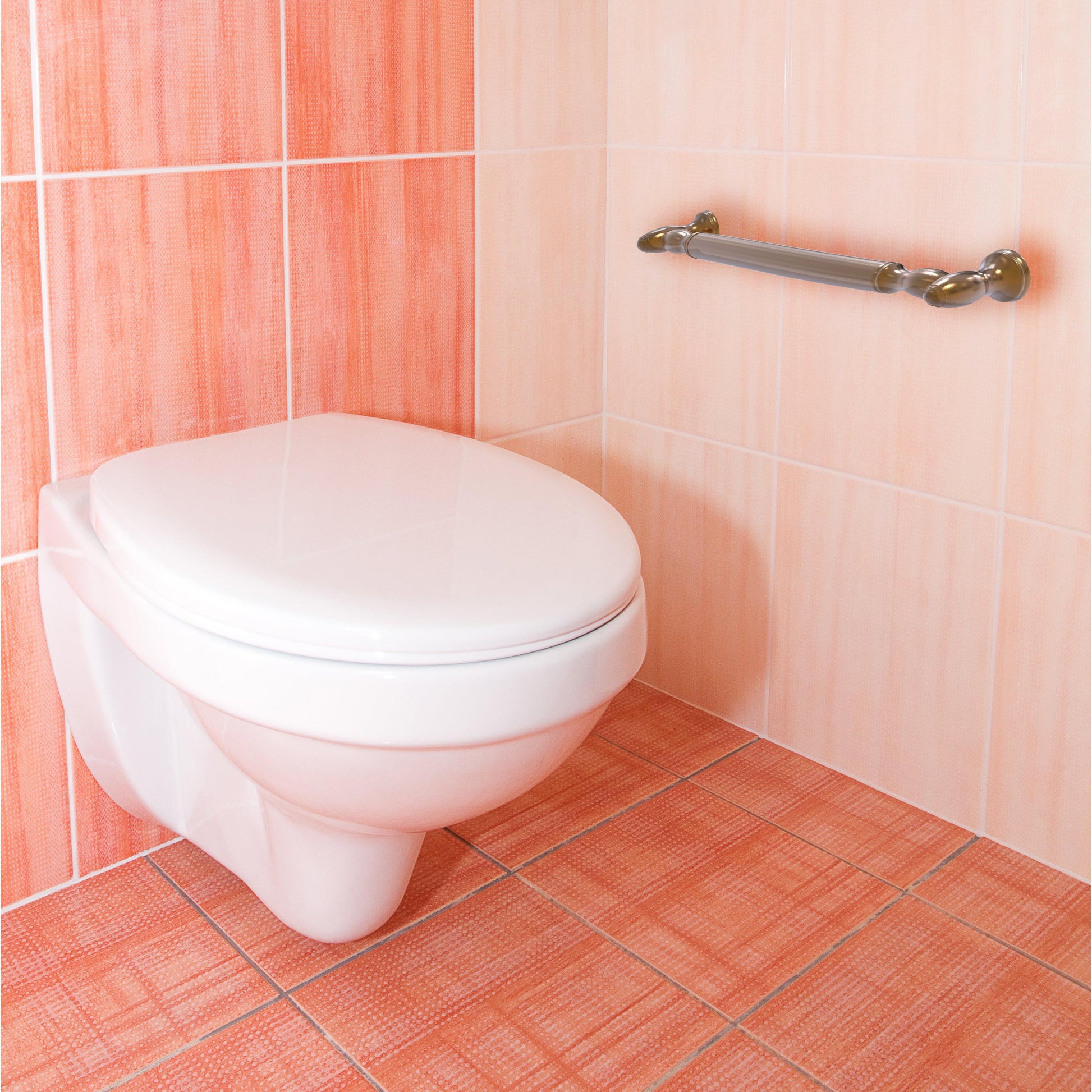 Allied Brass TD-GRS-16-BBR 16" Brushed Bronze Smooth Grab Bar