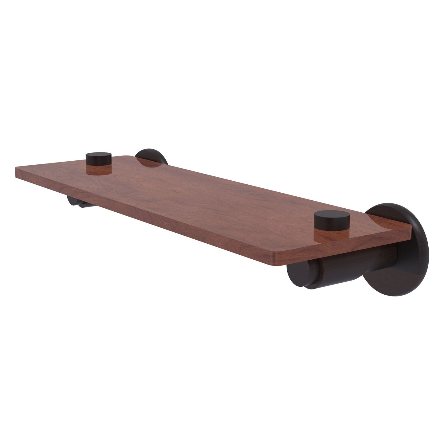 Allied Brass TR-1-16-IRW-VB Tribecca 16" Venetian Bronze Solid IPE Ironwood Shelf