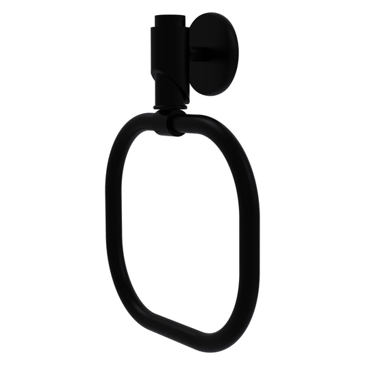 Allied Brass TR-16-BKM Tribecca Matte Black Towel Ring