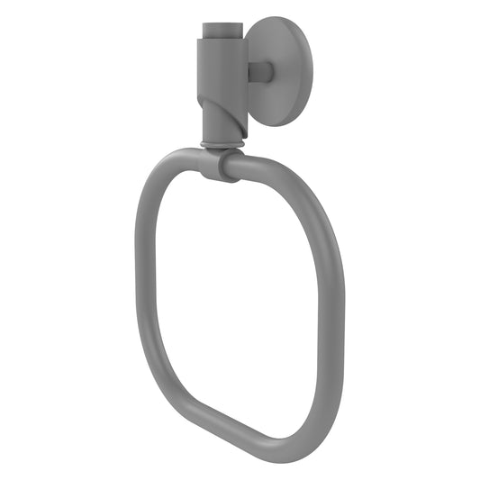Allied Brass TR-16-GYM Tribecca Matte Gray Towel Ring