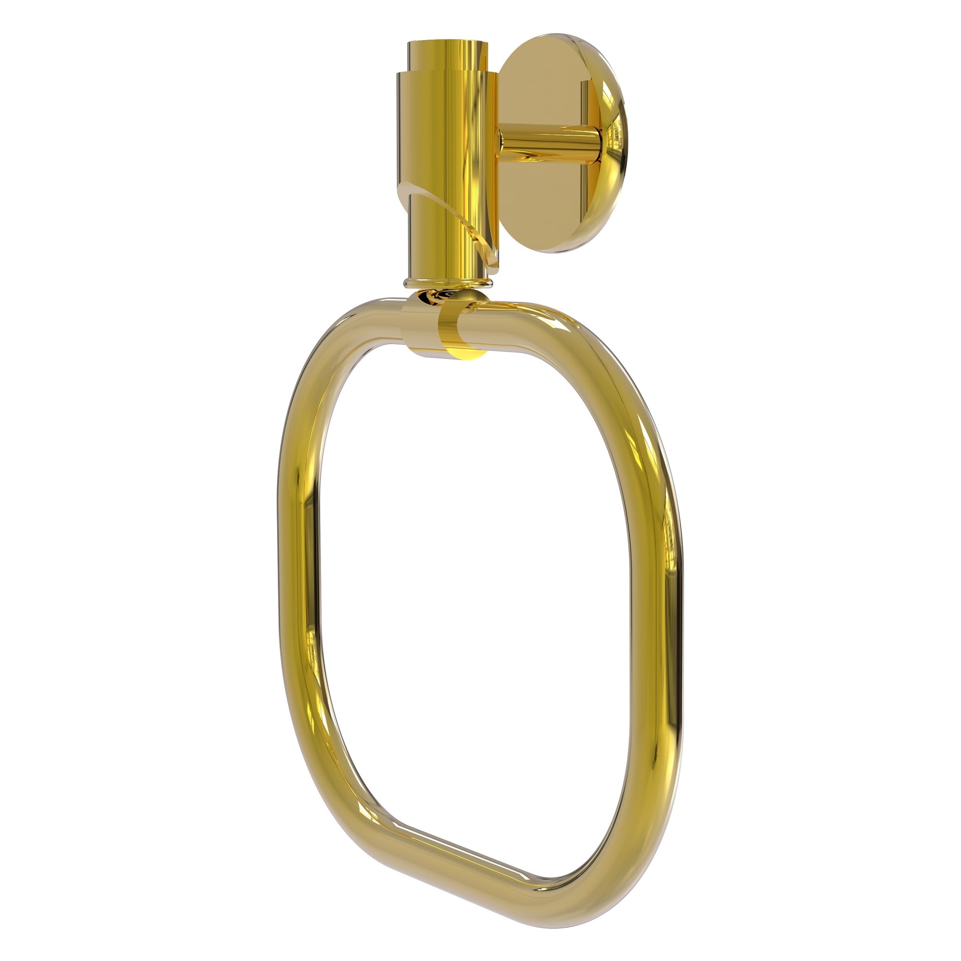 Allied Brass TR-16-PB Tribecca Polished Brass Towel Ring