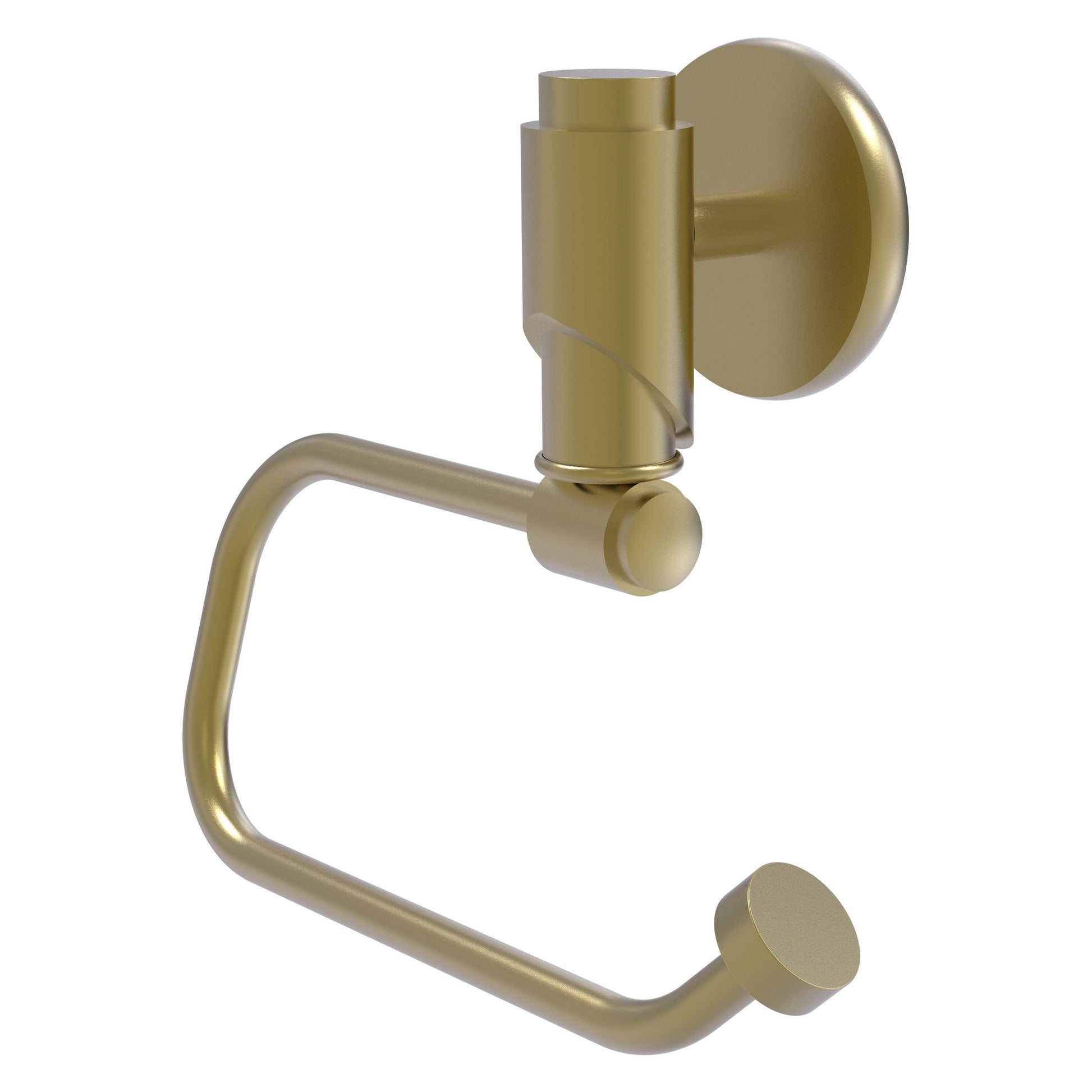 Allied Brass TR-24E-SBR Tribecca Satin Brass European Style Toilet Tissue Holder