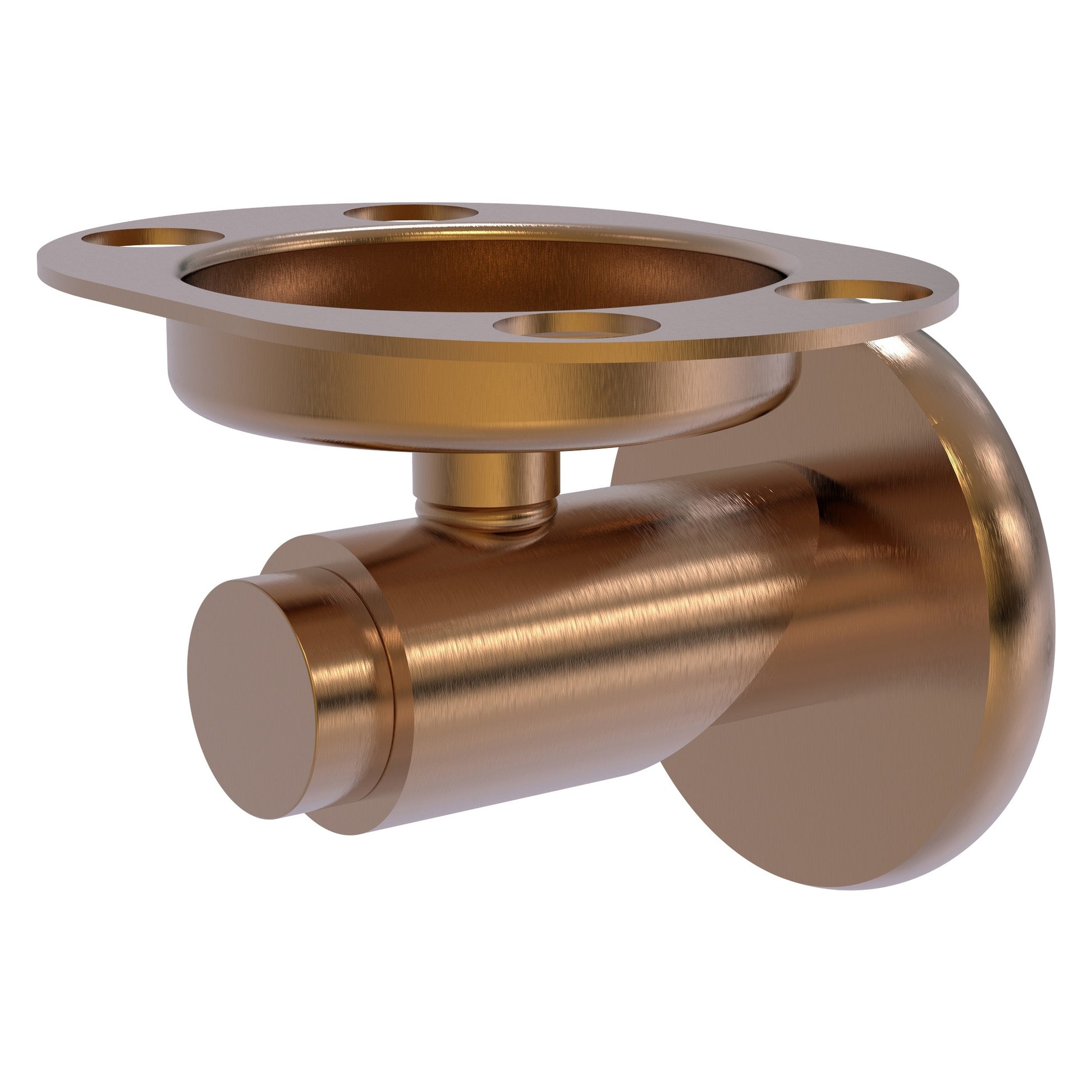Allied Brass TR-26-BBR Tribecca Brushed Bronze Tumbler and Toothbrush Holder